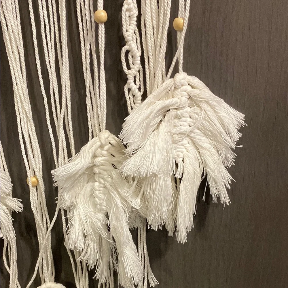 Elegant Cream Dreamcatcher Wall Decor